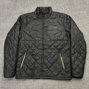 Flylow Jacket Mens Large Quilted Pertex Primaloft Insulated Full Zip Outdoor